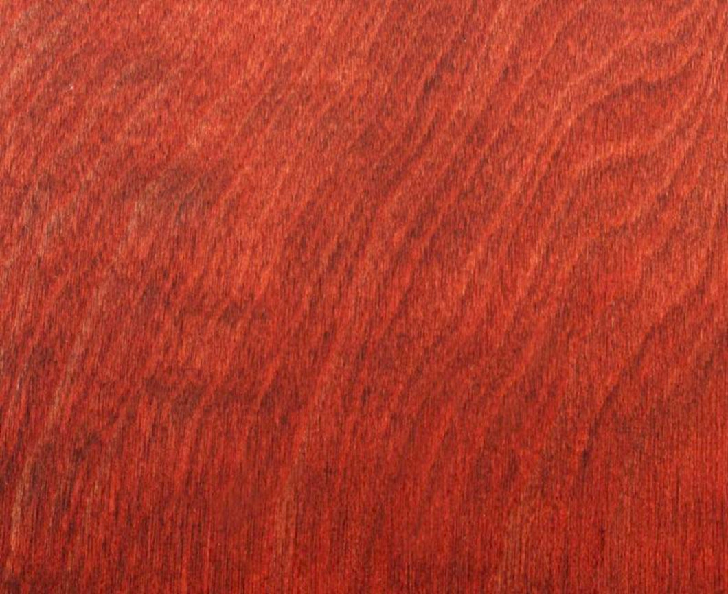 Farvet Birk Rosewood