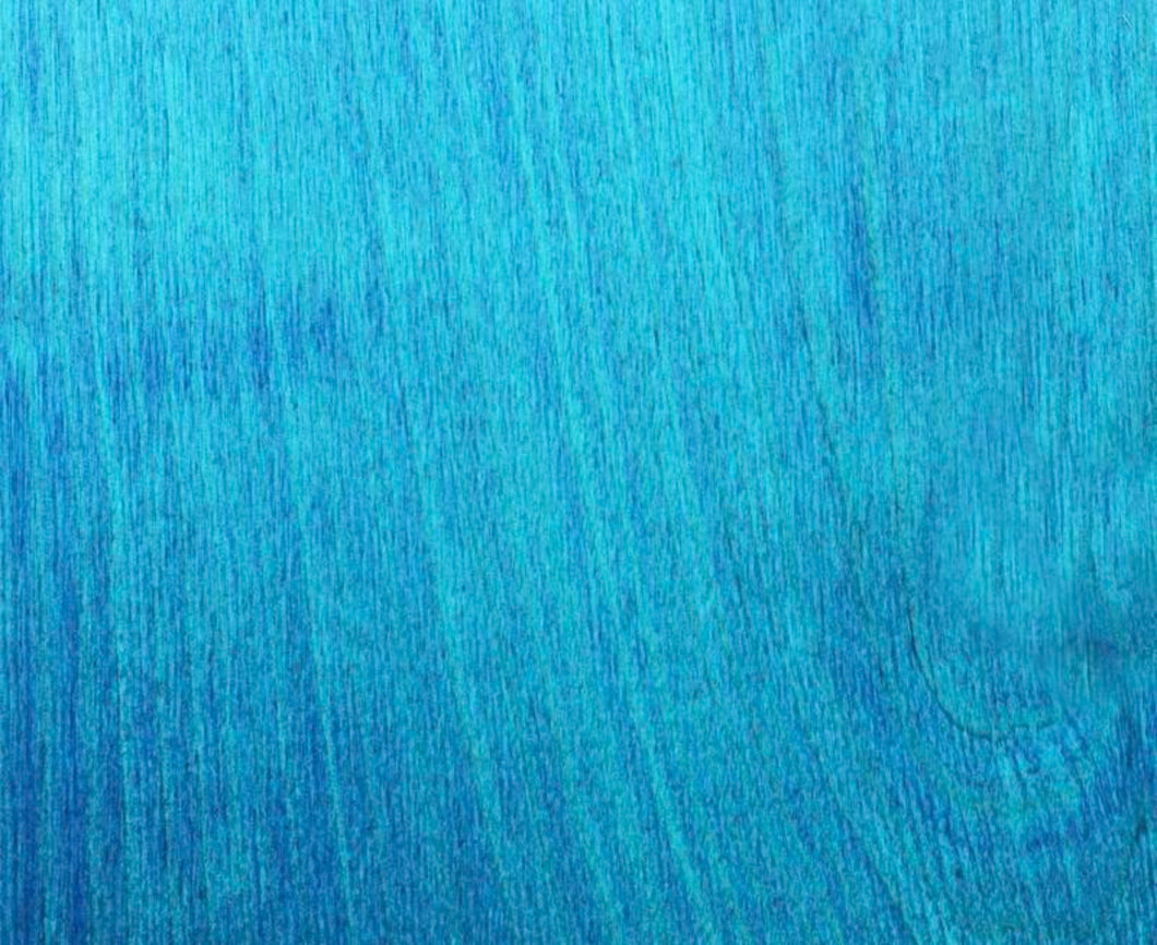 Farvet Birk Sky Blue