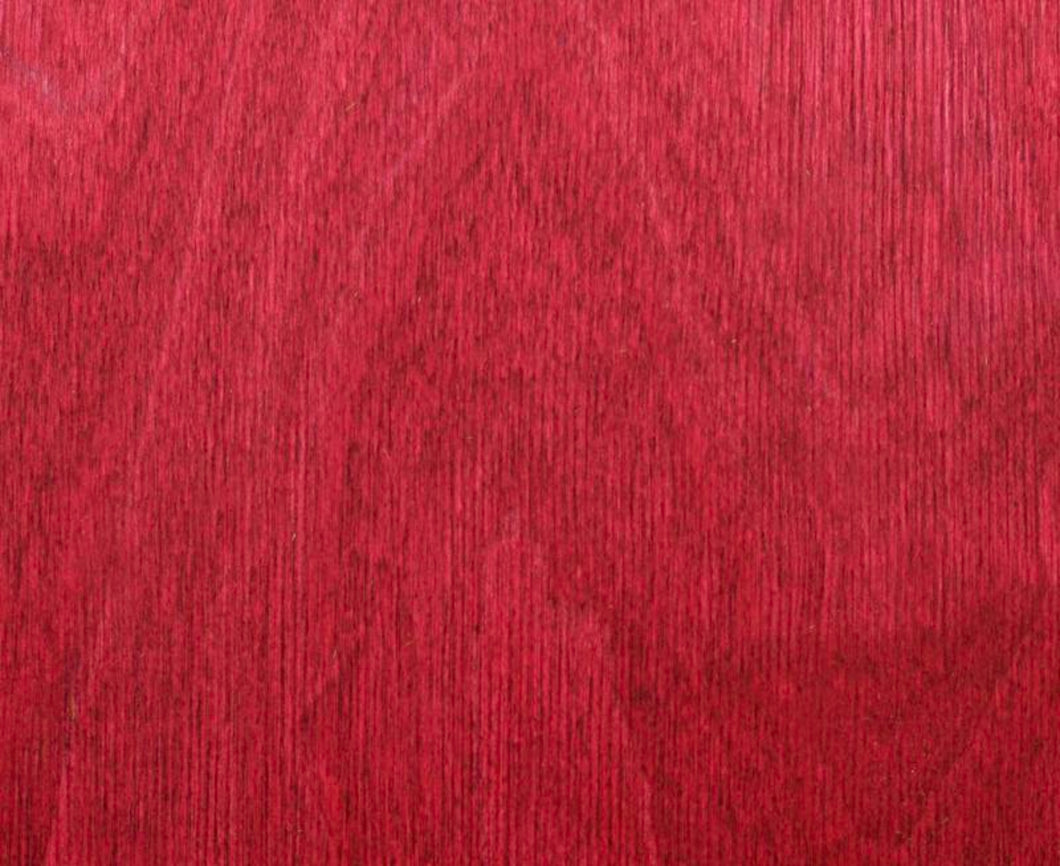 Farvet Birk Wine Red